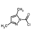 CAS#: 49652-39-3, 3,5-Dimethyl-1H-Pyrazole-1-Carbonyl Chloride