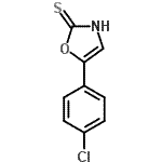 CAS#: 49656-34-0, 5-(4-Chlorophenyl)-1,3-Oxazole-2(3H)-Thione