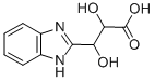 CAS 登录号：49671-84-3， 3-(1H-苯并咪唑-2-基)-2,3-二羟基-丙酸