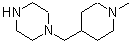 CAS#: 496808-04-9, 1-[(1-Methyl-4-Piperidinyl)Methyl]Piperazine