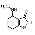 CAS#: 496812-67-0, 4-(Methylamino)-4,5,6,7-Tetrahydro-1,2-Benzoxazol-3-Ol