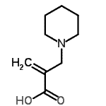 CAS#: 4969-03-3, 2-(1-Piperidinylmethyl)Acrylic Acid