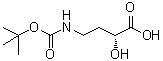 CAS#: 496918-28-6, (2R)-2-Hydroxy-4-({[(2-Methyl-2-Propanyl)Oxy]Carbonyl}Amino)Butanoic Acid