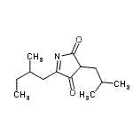 CAS 登录号：496941-92-5， 3-异丁基-5-(2-甲基丁基)-2H-吡咯-2,4(3H)-二酮