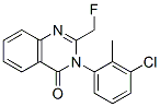 CAS 登录号：49700-31-4， 3-(3-氯-2-甲基苯基)-2-(氟甲基)喹唑啉-4(3H)-酮
