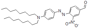 CAS#: 497151-94-7, 4-[2-[4-(Dioctylamino)Phenyl]Diazenyl]-3-Nitro-Benzaldehyde