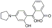 CAS 登录号：49742-68-9， 2-(2-羟基-4-吡咯烷基苯甲酰基)苯甲酸