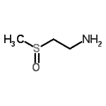 CAS#: 49773-19-5, 2-(Methylsulfinyl)Ethanamine
