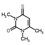 CAS#: 49786-07-4, 1,3,4-Trimethyl-6-Thioxo-Pyrimidin-2-One