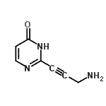 CAS#: 497944-99-7, 2-(3-Amino-1-Propyn-1-Yl)-4(1H)-Pyrimidinone