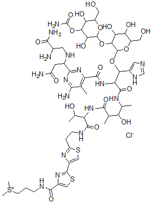 CAS#: 49830-49-1, N1-[3-(Dimethylsulfonio)Propyl]-Bleomycinamide Chloride