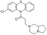 CAS#: 49864-70-2, 3-(3,4,6,7,8,8alpha-Hexahydro-1H-Pyrrolo[2,1-c]Pyrazin-2-Yl)-1-(2-Chlorophenothiazin-10-Yl)Propan-1-One