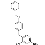 CAS#: 49873-11-2, 5-[4-(Benzyloxy)Benzyl]-2,4-Pyrimidinediamine