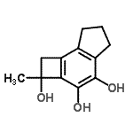 CAS#: 499159-85-2, 2-Methyl-2,5,6,7-Tetrahydro-1H-Cyclobuta[E]Indene-2,3,4-Triol