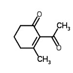 CAS 登录号：499195-92-5， 2-乙酰基-3-甲基-环己-2-烯-1-酮