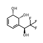 CAS 登录号：499202-16-3， (1S,2R)-3-[(1S)-2,2,2-三氟-1-羟基乙基]-3,5-环己二烯-1,2-二醇