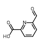 CAS 登录号：499214-11-8， 6-甲酰基-2-吡啶羧酸