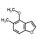 CAS#: 499235-50-6, 4-Methoxy-5-Methyl-1-Benzofuran