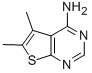 CAS#: 4994-89-2, 5,6-Dimethyl-Thieno[2,3-d]Pyrimidin-4-Ylamine