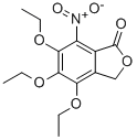 CAS 登录号：4995-54-4， 4,5,6-三乙氧基-7-硝基苯酞