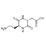 CAS#: 499775-00-7, [(2R,5S)-5-(2-Aminoethyl)-3,6-Dioxo-2-Piperazinyl]Acetic Acid