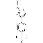 CAS#: 499785-53-4, 2-(Chloromethyl)-4-[4-(Trifluoromethyl)Phenyl]-1,3-Thiazole