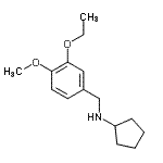 CAS#: 499997-32-9, N-(3-Ethoxy-4-Methoxybenzyl)Cyclopentanamine