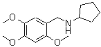 CAS#: 499997-33-0, N-(2,4,5-Trimethoxybenzyl)Cyclopentanamine