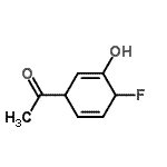 CAS#: 500002-93-7, 1-(4-Fluoro-3-Hydroxy-2,5-Cyclohexadien-1-Yl)Ethanone