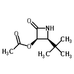 CAS 登录号：500108-46-3， (2S,3R)-2-(2-甲基-2-丙基)-4-氧代-3-氮杂环丁基乙酸酯