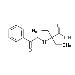 CAS#: 500291-03-2, 2-Ethyl-2-[(2-Oxo-2-Phenylethyl)Amino]Butanoic Acid
