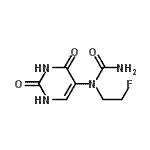 CAS#: 500315-80-0, 1-(2,4-Dioxo-1,2,3,4-Tetrahydro-5-Pyrimidinyl)-1-(2-Fluoroethyl)Urea
