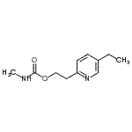 CAS 登录号：500336-74-3， 2-(5-乙基-2-吡啶基)乙基甲基氨基甲酸酯