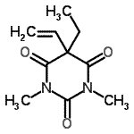 CAS#: 500534-99-6, 5-Ethyl-1,3-Dimethyl-5-Vinyl-2,4,6(1H,3H,5H)-Pyrimidinetrione