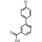 CAS#: 500586-44-7, 2-(4-Chlorophenyl)Isonicotinic Acid