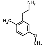 CAS 登录号：500587-72-4， 2-(5-甲氧基-2-甲基苯基)乙胺