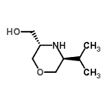 CAS#: 500708-40-7, [(3S,5S)-5-Isopropyl-3-Morpholinyl]Methanol
