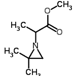 CAS 登录号：500797-10-4， 甲基2-(2,2-二甲基-1-氮丙啶基)丙酸酯