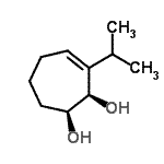 CAS 登录号：500799-74-6， (1S,2R)-3-异丙基-3-环庚烯-1,2-二醇