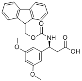 CAS 登录号：501015-38-9， 芴甲氧羰基-(S)-3-氨基-3-(3,5-二甲氧基-苯基)-丙酸