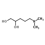 CAS#: 501087-40-7, 5-(Dimethylamino)-1,2-Pentanediol
