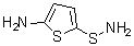 CAS 登录号：501094-76-4， 5-(氨基硫基)-2-噻吩胺
