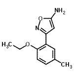 CAS#: 501116-38-7, 3-(2-Ethoxy-5-Methylphenyl)-1,2-Oxazol-5-Amine