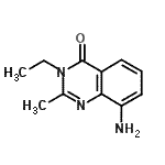 CAS#: 501361-25-7, 8-Amino-3-Ethyl-2-Methyl-4(3H)-Quinazolinone