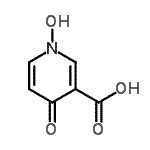CAS 登录号：501688-67-1， 1-羟基-4-氧代-1,4-二氢-3-吡啶羧酸