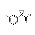 CAS#: 501698-47-1, 1-(3-Chlorophenyl)Cyclopropanecarbonyl Chloride