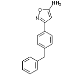 CAS#: 501902-13-2, 3-(4-Benzylphenyl)-1,2-Oxazol-5-Amine