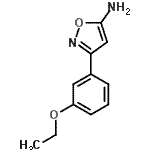 CAS#: 501902-17-6, 3-(3-Ethoxyphenyl)-1,2-Oxazol-5-Amine