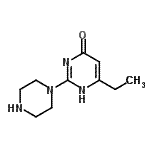 CAS 登录号：502133-37-1， 6-乙基-2-(1-哌嗪基)-4(1H)-嘧啶酮