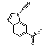 CAS#: 502159-17-3, 6-Nitro-1H-Benzimidazole-1-Carbonitrile